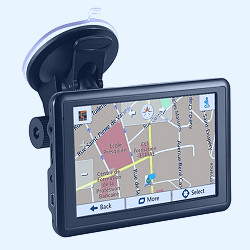 GPS Navigation for Car 5 Inch Car GPS Navigation System 8GB Voice Navigation  with Lifetime Maps, Spoken Turn-By-Turn Directions - Walmart.com